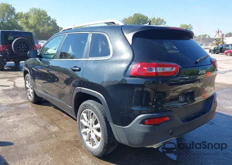 2015 Jeep Cherokee Limited from USA, damaged, VIN 1C4PJMDS8FW591196